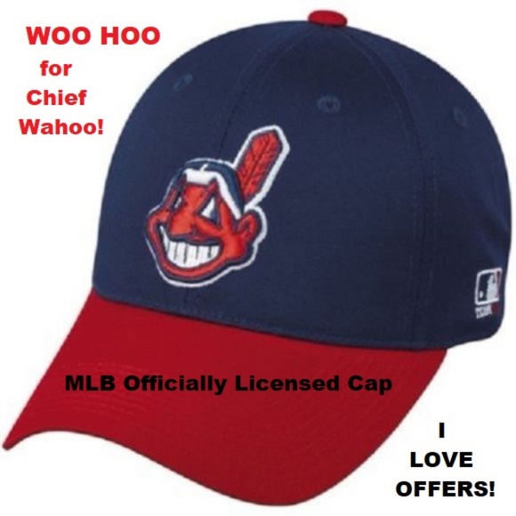 Chief wahoo baseball cap hotsell